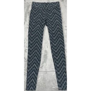 Columbia Legging Pants Women‎ Small Blue Gray Geometric Print Stretch